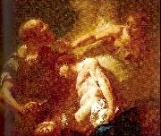 PIAZZETTA, Giovanni Battista The Sacrifice of Isaac oil